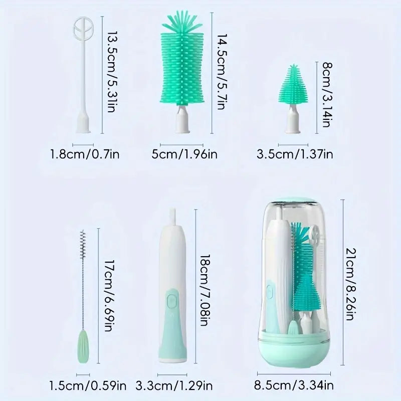 Chirpy baby quick clean bottles brush